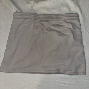 Aritzia Cream Mini Pencil Skirt for Casual Wear